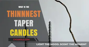 Exploring the Delicate World of Ultra-Thin Taper Candles