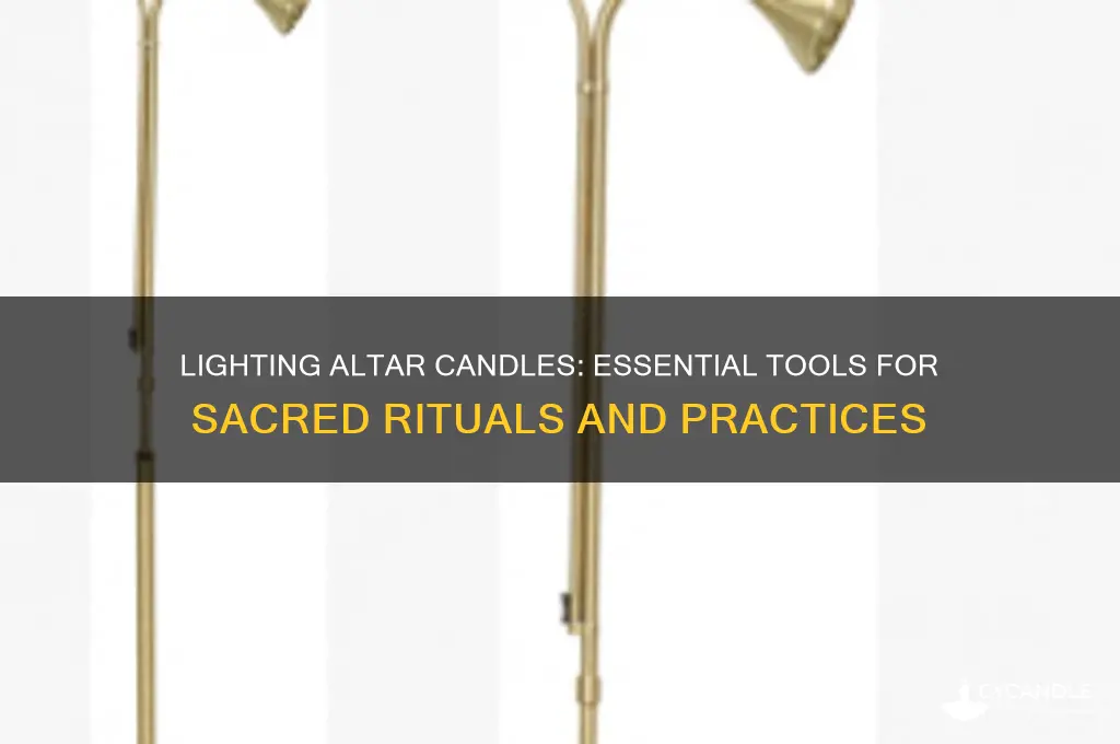 what is the tool for lighting altar candles