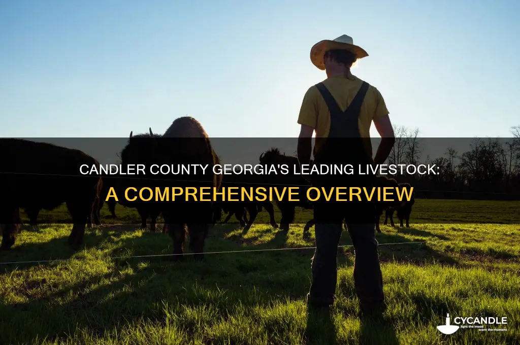 what is the top livestock in candler county georgia
