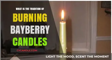 The Ancient Tradition of Burning Bayberry Candles: History and Meaning