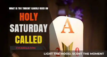 The Sacred Paschal Candle: Holy Saturday's Trident Symbolism Explained