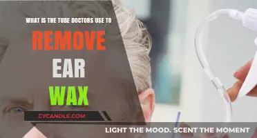 Ear Wax Removal: Understanding the Tube Doctors Use for Safe Extraction