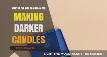 Enhance Candle Darkness: Wax-to-Crayon Technique for Richer Shades