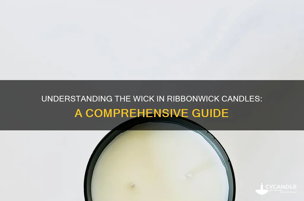 what is the wick in ribbonwick candles