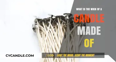 Unveiling the Wick: Materials Behind a Candle's Flame