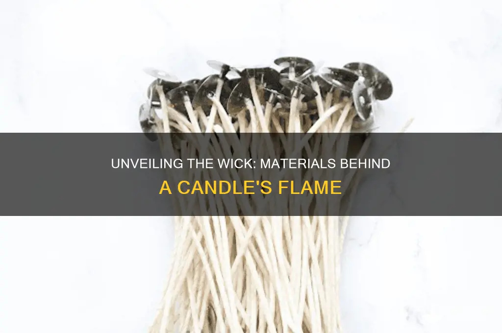 what is the wick of a candle made of