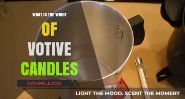 Understanding the Standard Weight of Votive Candles for Your Needs