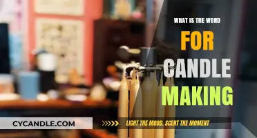 The Art of Candle Making: Discovering the Term for Crafting Candles