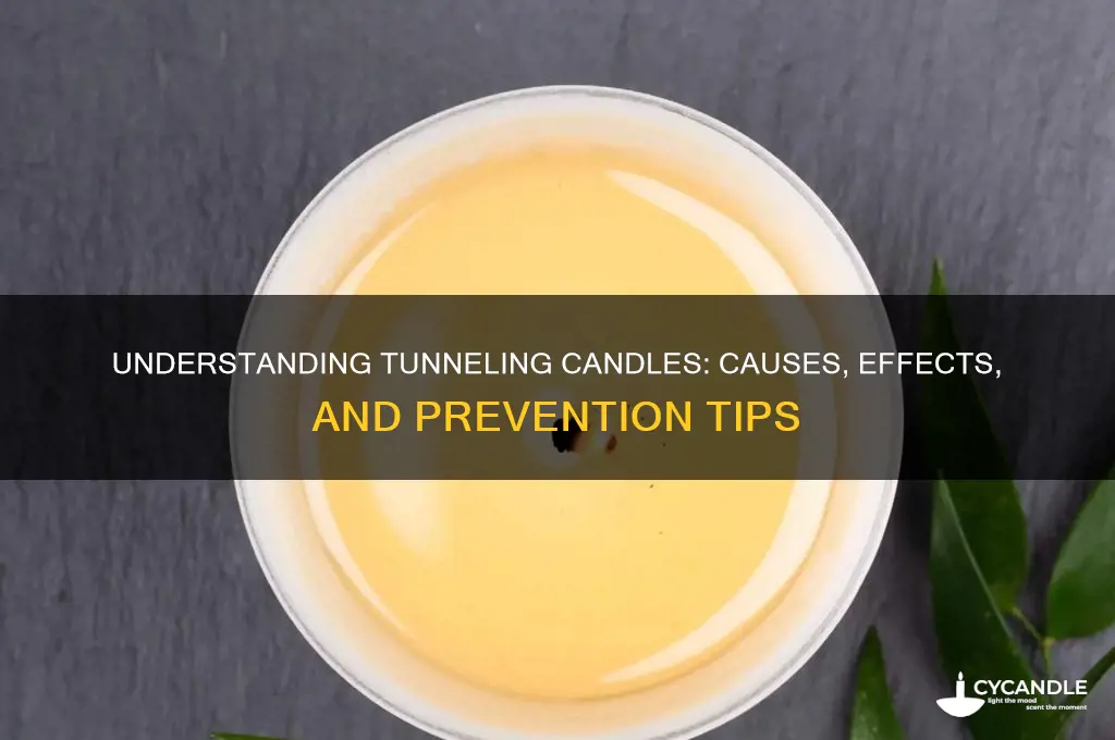 what is tunneling candle