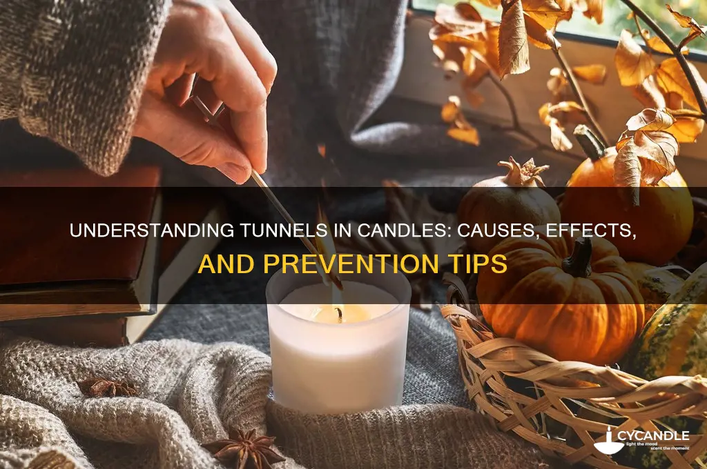 what is tunnels in candles