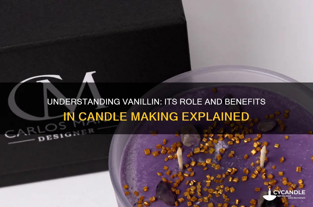 what is vanillin in candles