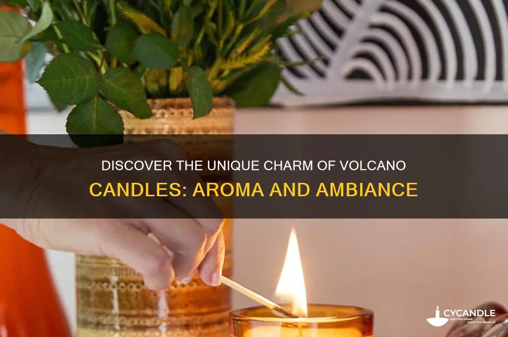what is volcano candle
