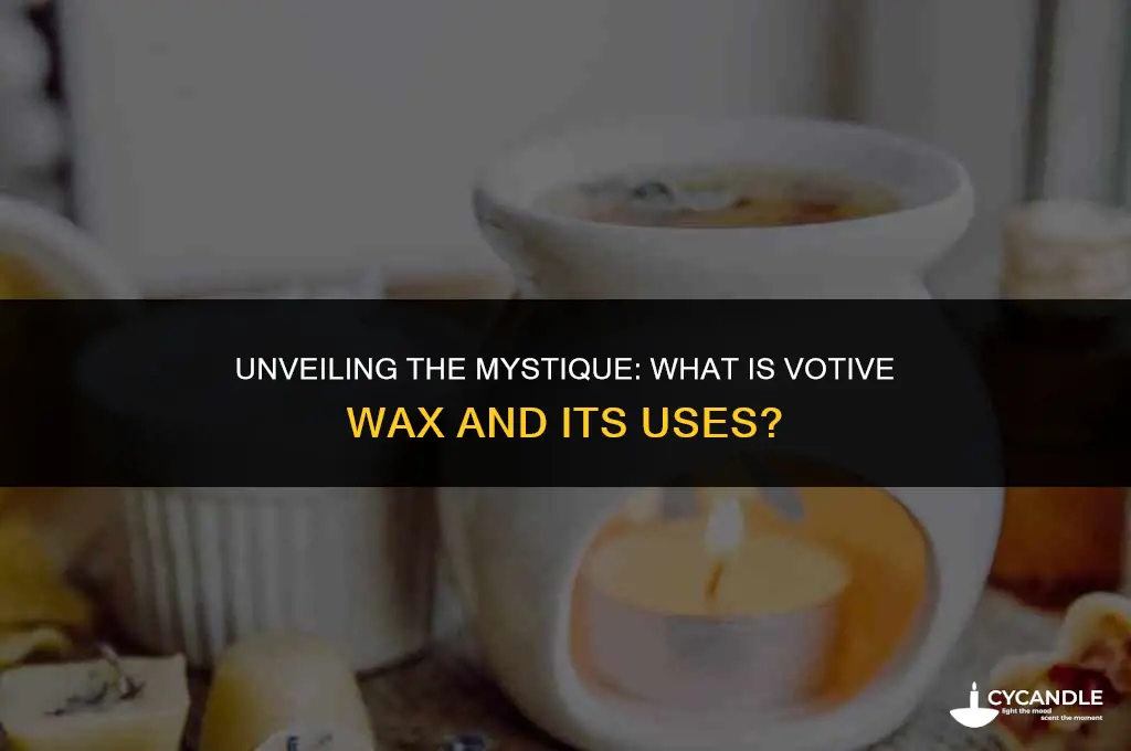 what is votive wax