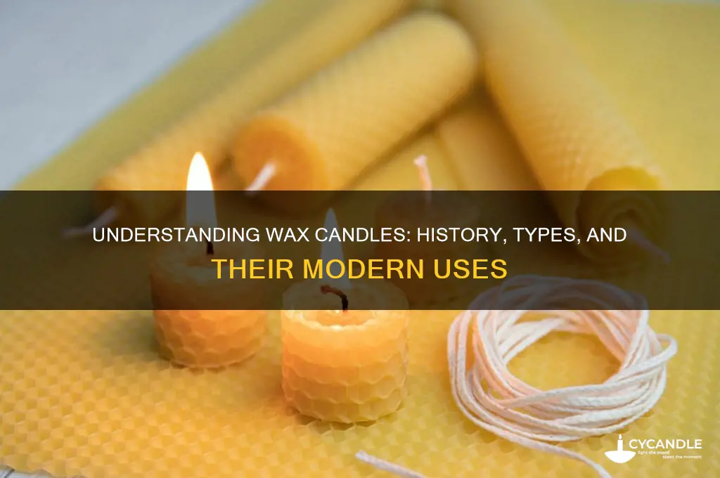 what is wax candle