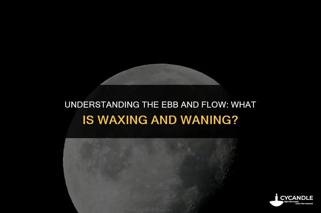 what is waxing and waning