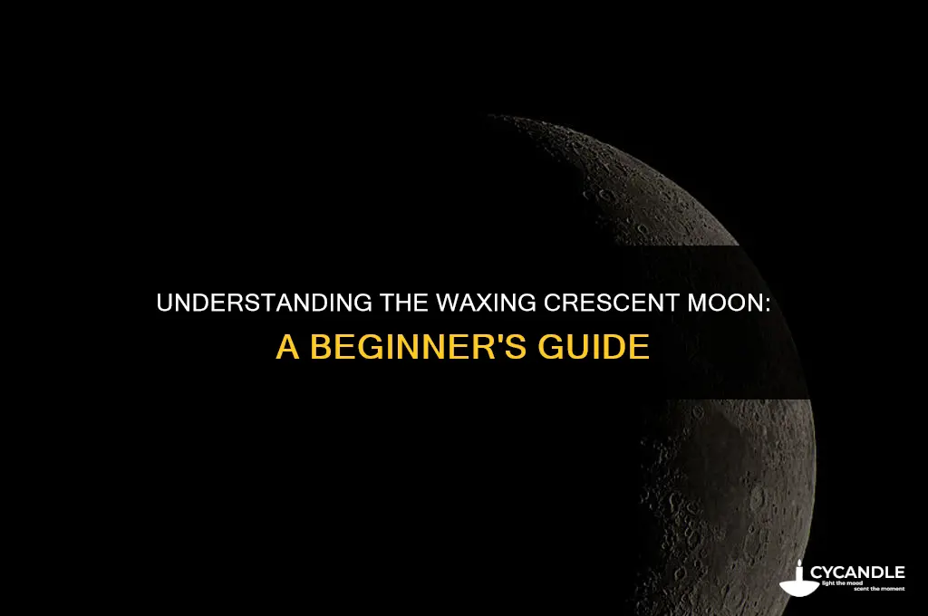 what is waxing crescent moon