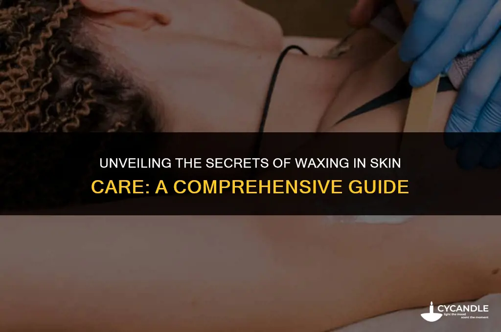 what is waxing in skin care