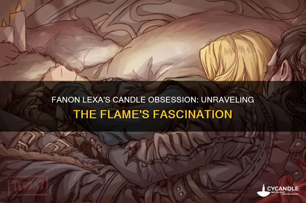 what is with fanon lexas candle obsession