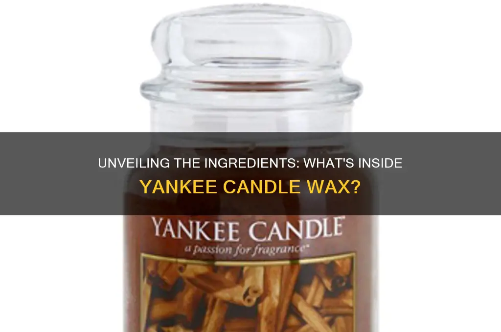 what is yankee candle wax made of