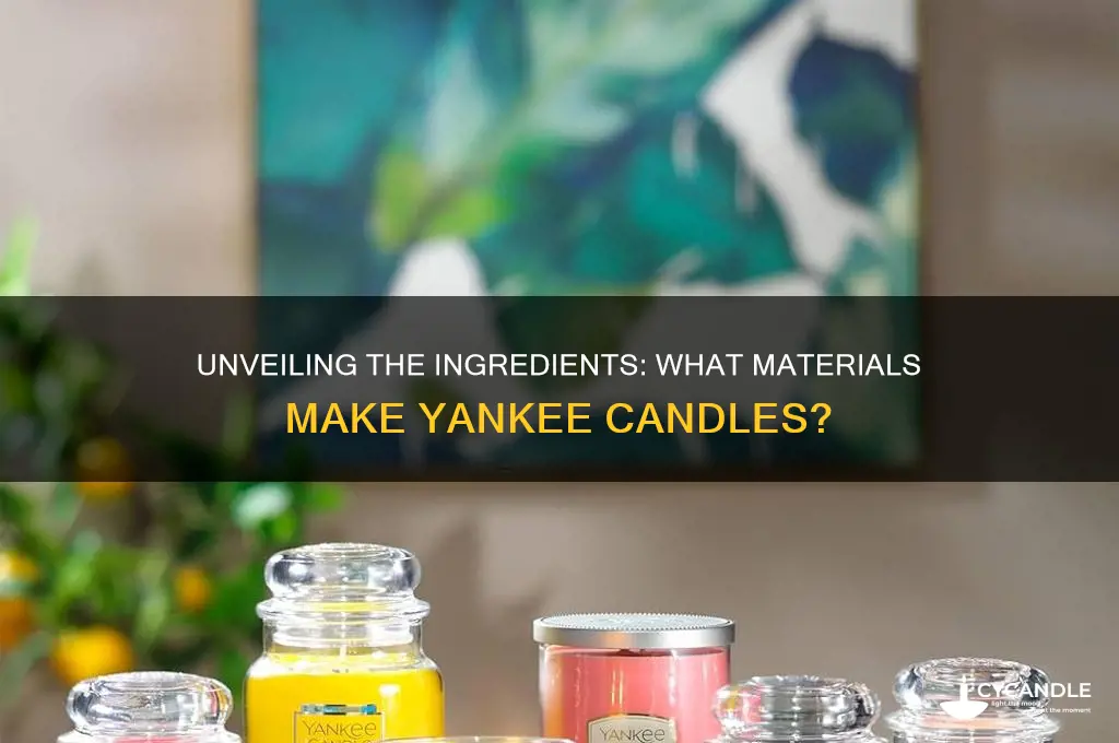 what is yankee candles made of