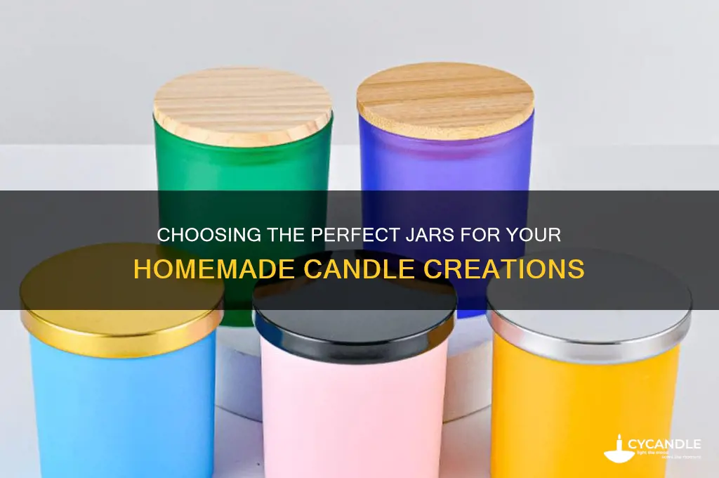 what jars to use for candle