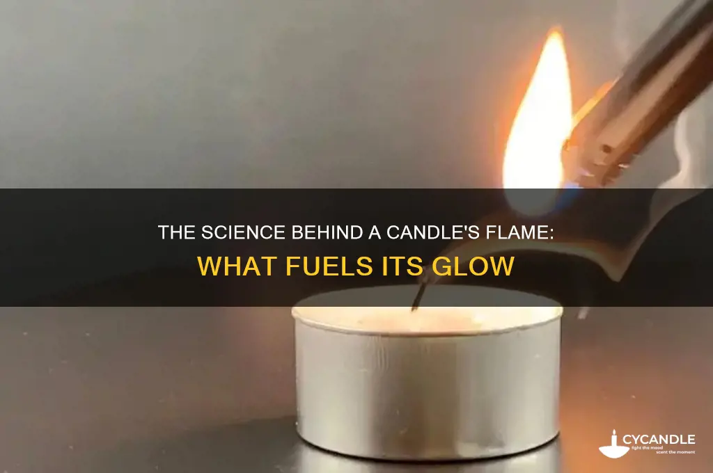 what keeps a candle burning