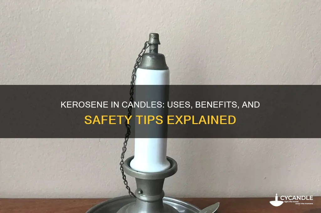 what kerosene used for candles