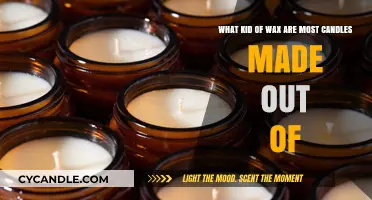 Unveiling the Most Common Wax Used in Candle Making