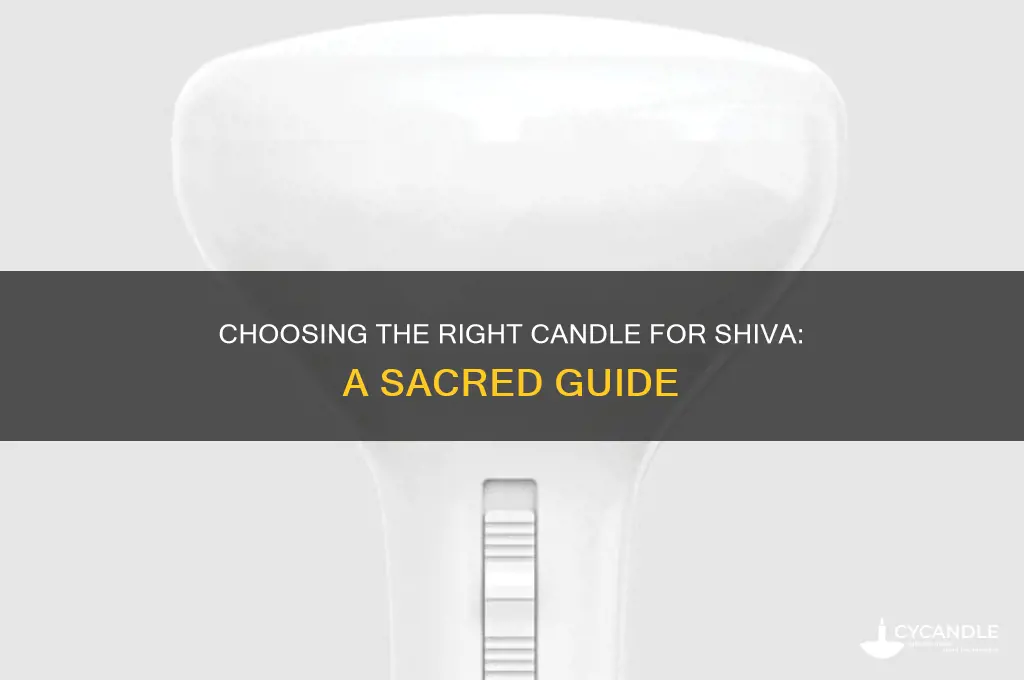 what kind of candle for shiva