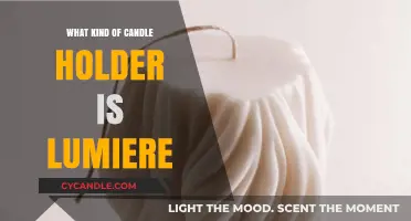 Lumiere's Elegance: Unveiling the Unique Candle Holder Design