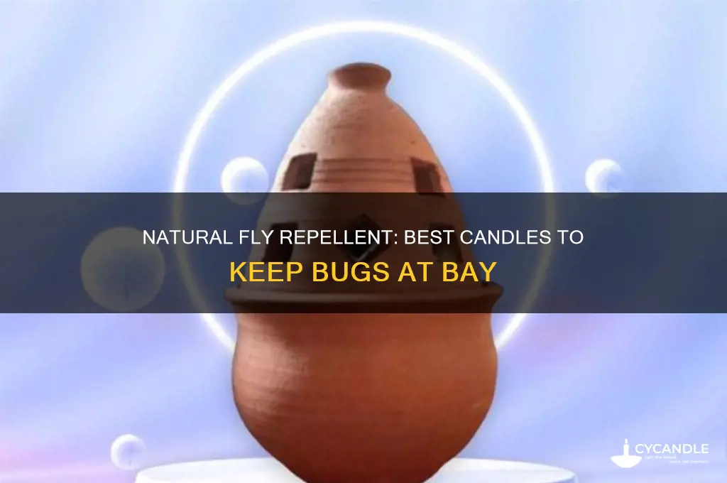 what kind of candle keeps flies away
