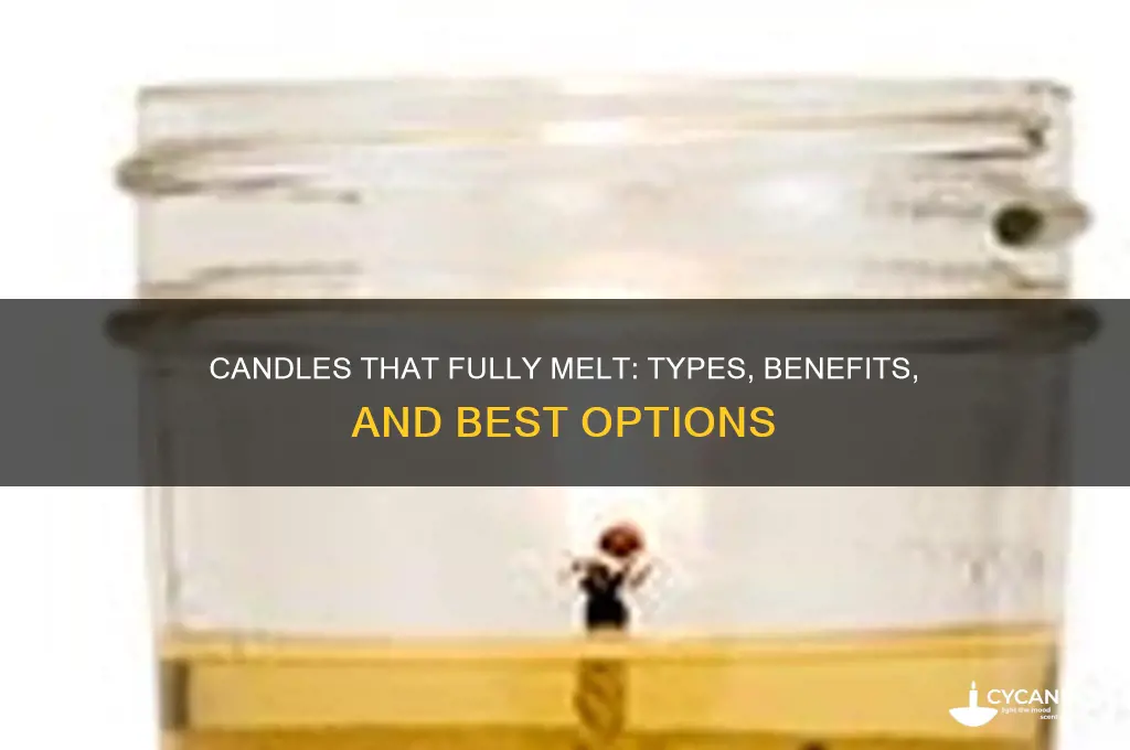 what kind of candles burn to nothing