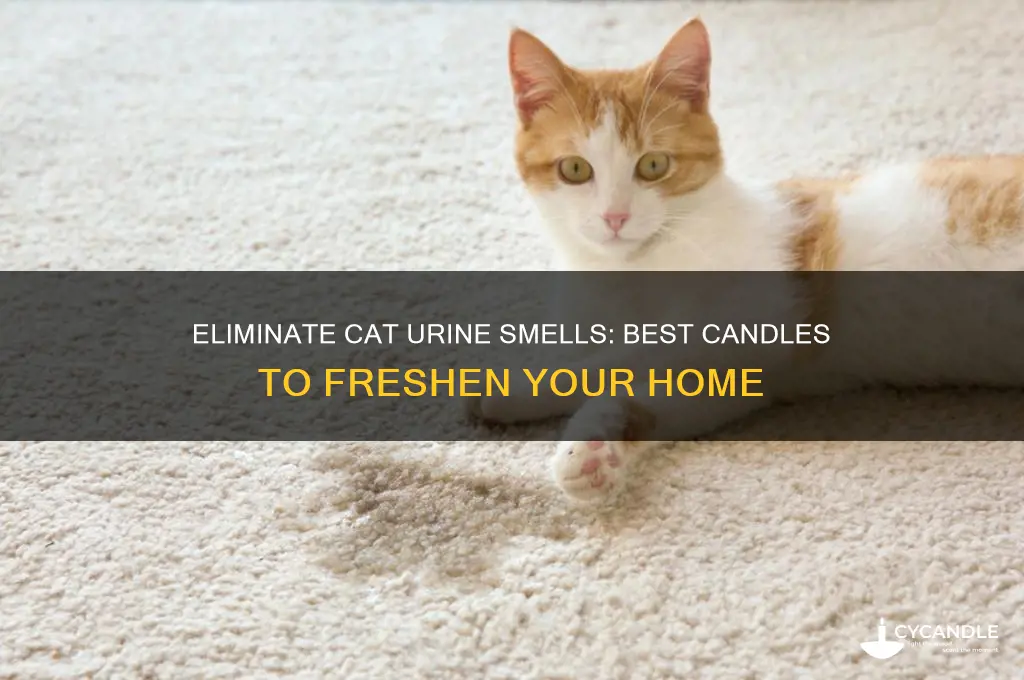 what kind of candles cancel out cat piss