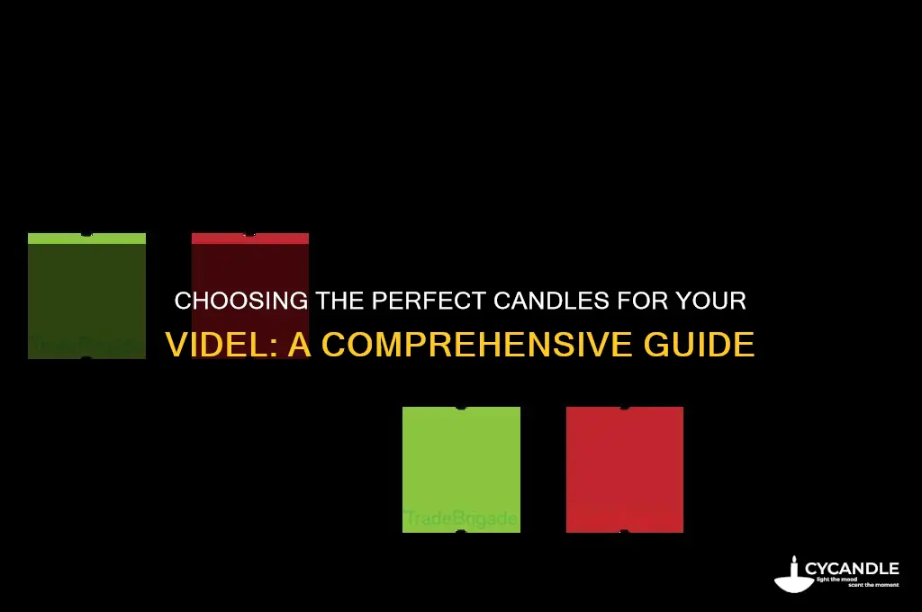 what kind of candles do i use for a videl