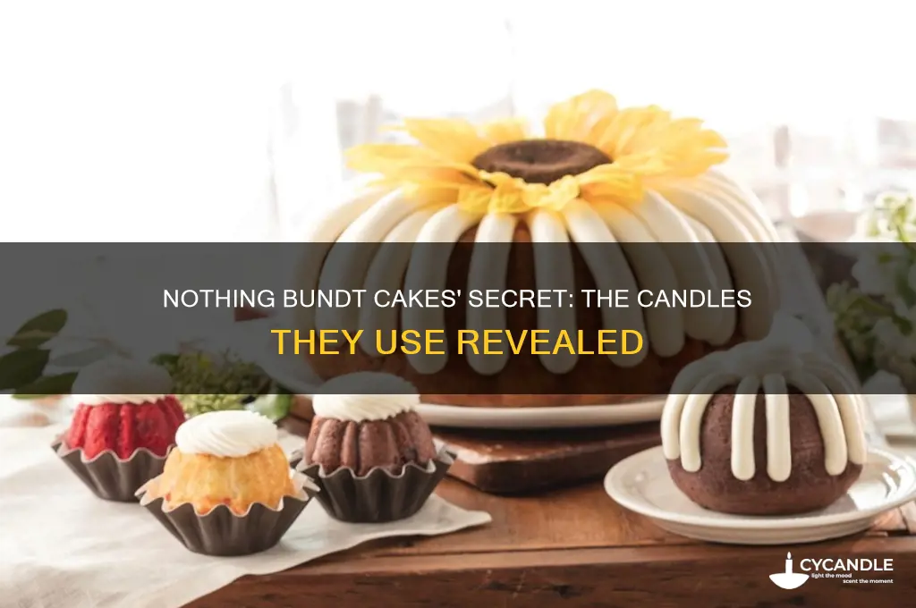 what kind of candles doe nothing bunt cakes use