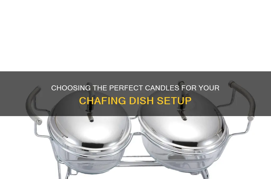 what kind of candles for chafing dishes