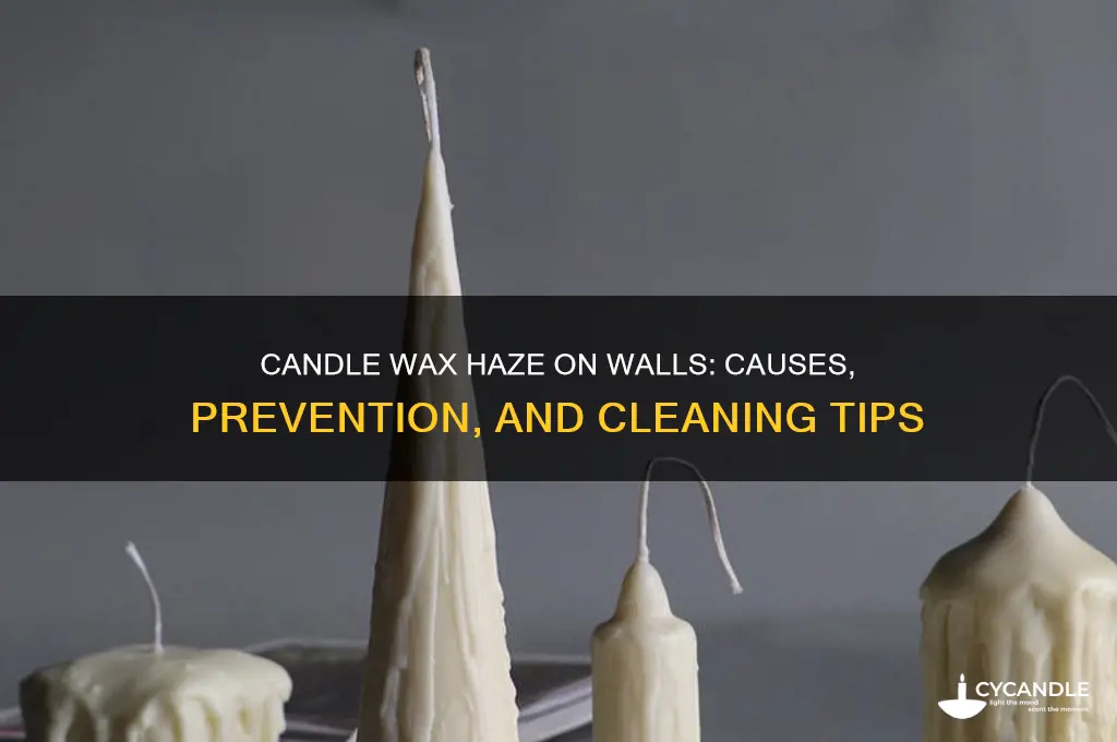 what kind of candles haze walls