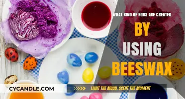 Creating Unique Beeswax-Coated Eggs: A Natural Art Technique Explained
