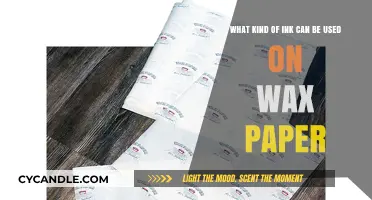 Best Ink Options for Wax Paper: Creative Crafting Techniques