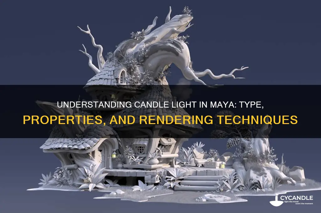 what kind of light is candle light in maya