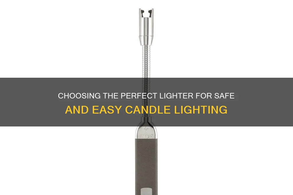 what kind of lighter to buy to light candles