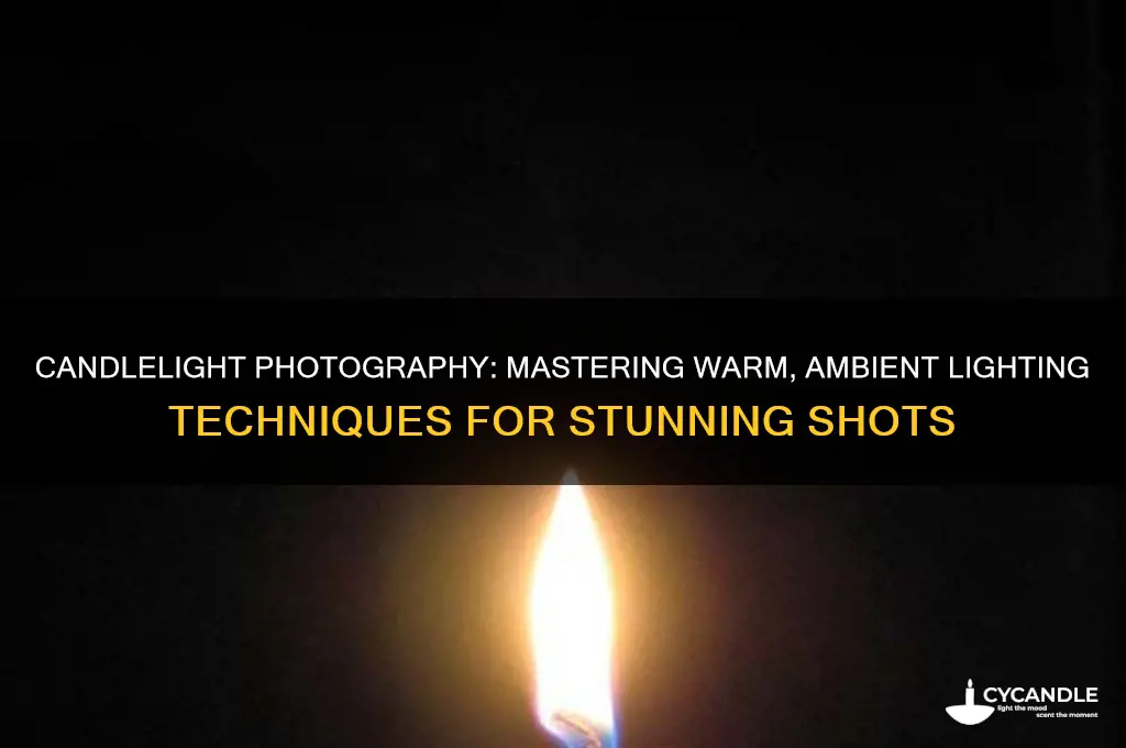 what kind of lighting is candles in photography