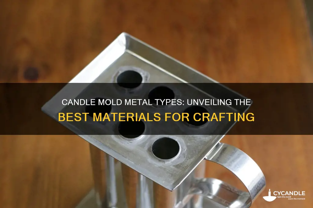 what kind of metal is in a candle mold