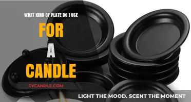 Choosing the Perfect Plate for Your Candle Display