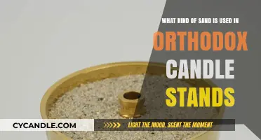 Orthodox Candle Stands: The Specific Sand Used in Their Design