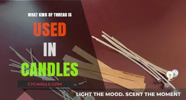 Exploring the Types of Thread Used in Candle Making