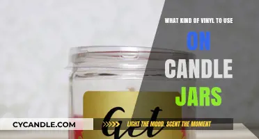 Choosing the Right Vinyl for Decorating Candle Jars: A Guide