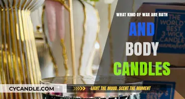 Discover the Wax Type in Bath and Body Works Candles