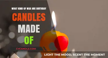 Unveiling the Secret: What Wax is Used in Birthday Candles?