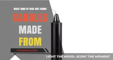 Chime Candles: Unveiling the Wax Types Behind Their Craftsmanship